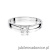 Pierścionek W341 Diament 0,25ct białe złoto