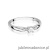 Pierścionek W469 Diament 0,02ct białe złoto