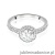 Pierścionek W508 Diament 0,70ct białe złoto