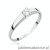 Pierścionek W524 Diament 0,20ct białe złoto