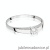Pierścionek W524 Diament 0,20ct białe złoto