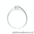 Pierścionek W524 Diament 0,20ct białe złoto