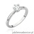 Pierścionek W539 Diament 0,50ct białe złoto