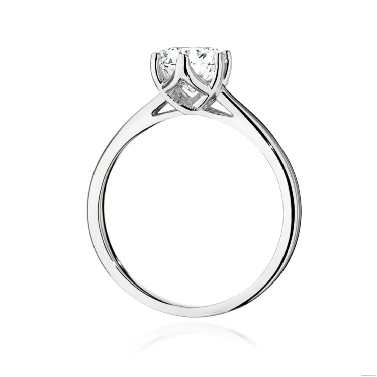 Pierścionek W540 Diament 1,00ct białe złoto