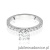 Pierścionek W546 Diament 0,70ct białe złoto