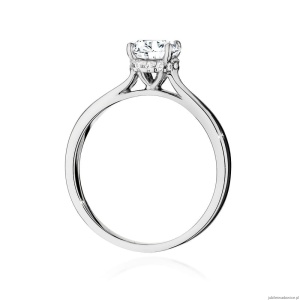 Pierścionek W547 Diament 1,00ct białe złoto