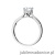 Pierścionek W547 Diament 1,00ct białe złoto