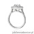 Pierścionek W549 Diament 0,40ct białe złoto
