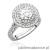 Pierścionek W549 Diament 1,00ct białe złoto