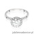 Pierścionek W550 Diament 1,00ct białe złoto