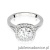 Pierścionek W552 Diament 1,00ct białe złoto