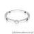 Pierścionek W561 Diament 0,04ct białe złoto