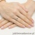 Pierścionek W561 Diament 0,04ct białe złoto