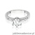 Pierścionek W563 Diament 1,00ct białe złoto