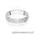 Pierścionek W580 Diament 0,0086ct białe złoto