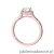Pierścionek W508 Diament 0,70ct różowe złoto