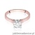 Pierścionek W526 Diament 1,00ct różowe złoto