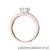 Pierścionek W534 Diament 0,70ct różowe złoto