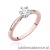 Pierścionek W539 Diament 0,40ct różowe złoto