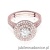 Pierścionek W549 Diament 0,50ct różowe złoto
