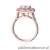 Pierścionek W549 Diament 0,70ct różowe złoto