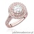 Pierścionek W549 Diament 1,00ct różowe złoto