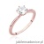 Pierścionek W553 Diament 0,70ct różowe złoto