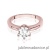 Pierścionek W563 Diament 1,00ct różowe złoto
