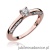 Pierścionek W009 Diament 0,30ct różowe złoto
