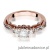 Pierścionek W023 Diament 0,70ct różowe złoto