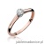 Pierścionek W042 Diament 0,13ct różowe złoto
