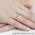 Pierścionek W042 Diament 0,13ct różowe złoto