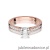 Pierścionek W052 Diament 0,50ct różowe złoto