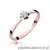 Pierścionek W053 Diament 0,10ct różowe złoto