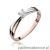 Pierścionek W230 Diament 0,08ct różowe złoto