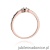 Pierścionek W273 Diament 0,05ct różowe złoto