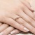 Pierścionek W273 Diament 0,05ct różowe złoto