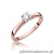 Pierścionek W341 Diament 0,25ct różowe złoto