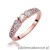 Pierścionek W411 Diament 0,10ct różowe złoto