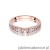 Pierścionek W411 Diament 0,10ct różowe złoto