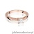 Pierścionek W475 Diament 0,08ct różowe złoto