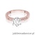 Pierścionek W482 Diament 0,70ct różowe złoto
