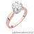 Pierścionek W541 Diament 1,00ct różowe złoto