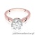 Pierścionek W541 Diament 1,00ct różowe złoto