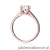 Pierścionek W544 Diament 1,00ct różowe złoto