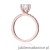 Pierścionek W546 Diament 1,00ct różowe złoto