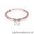 Pierścionek W547 Diament 0,40ct różowe złoto
