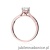 Pierścionek W547 Diament 0,70ct różowe złoto
