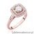 Pierścionek W548 Diament 0,50ct różowe złoto
