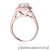 Pierścionek W548 Diament 1,00ct różowe złoto